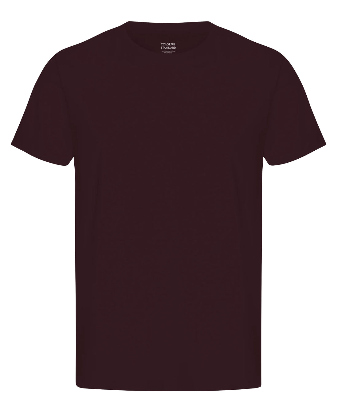 Classic Organic Tee - Oxblood Red