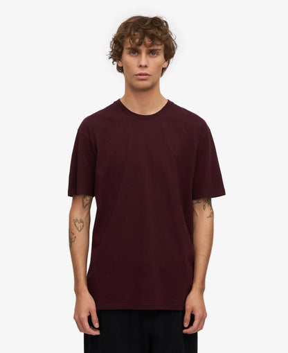 Classic Organic Tee - Oxblood Red