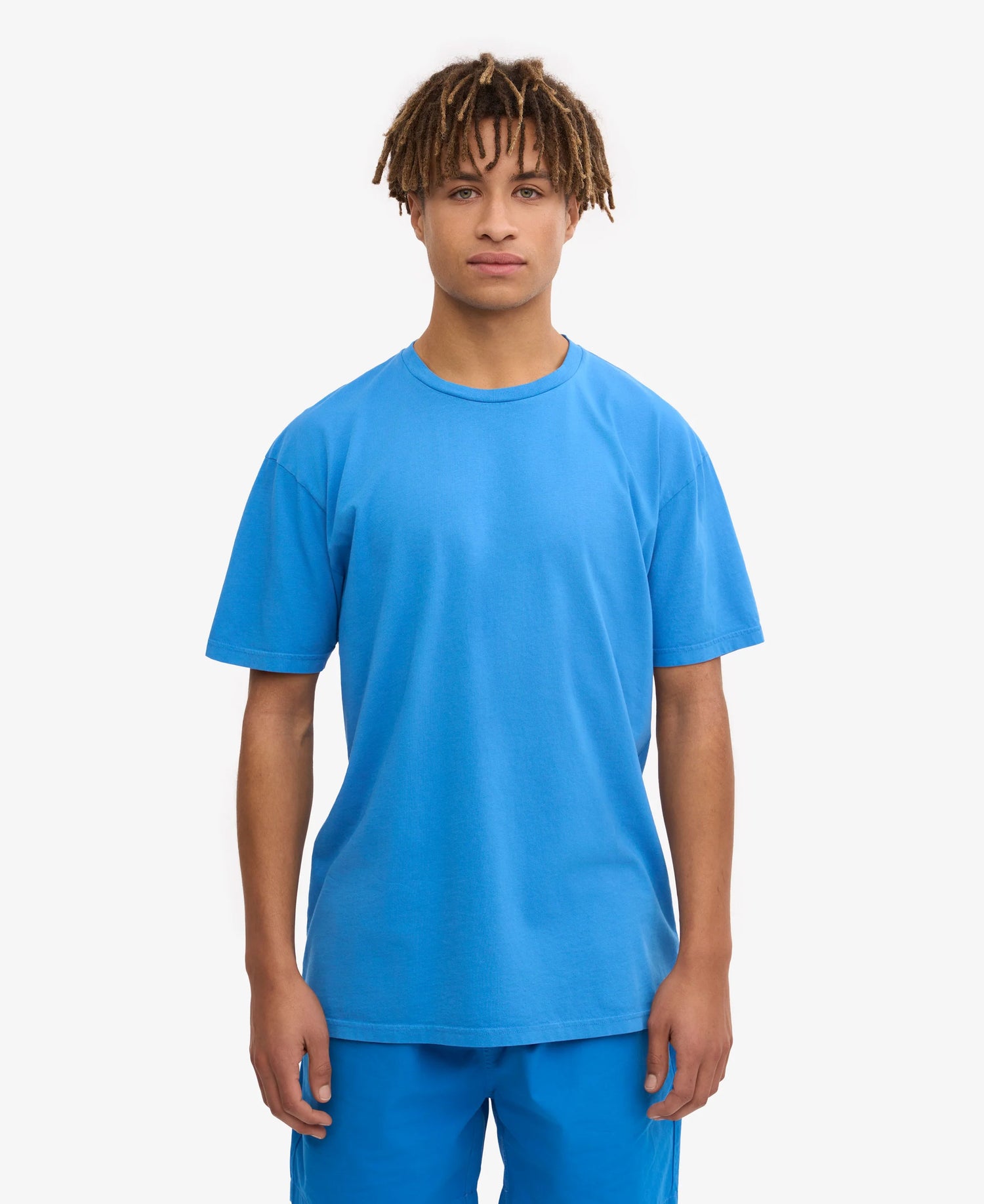 Classic Organic Tee - Pacific Blue