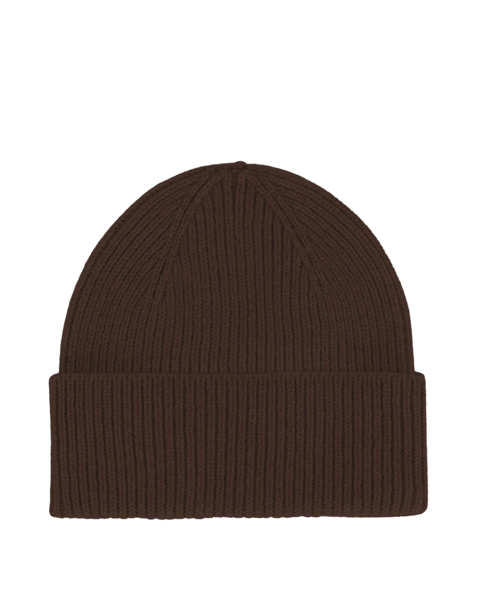 Merino Wool Beanie - Coffee Brown