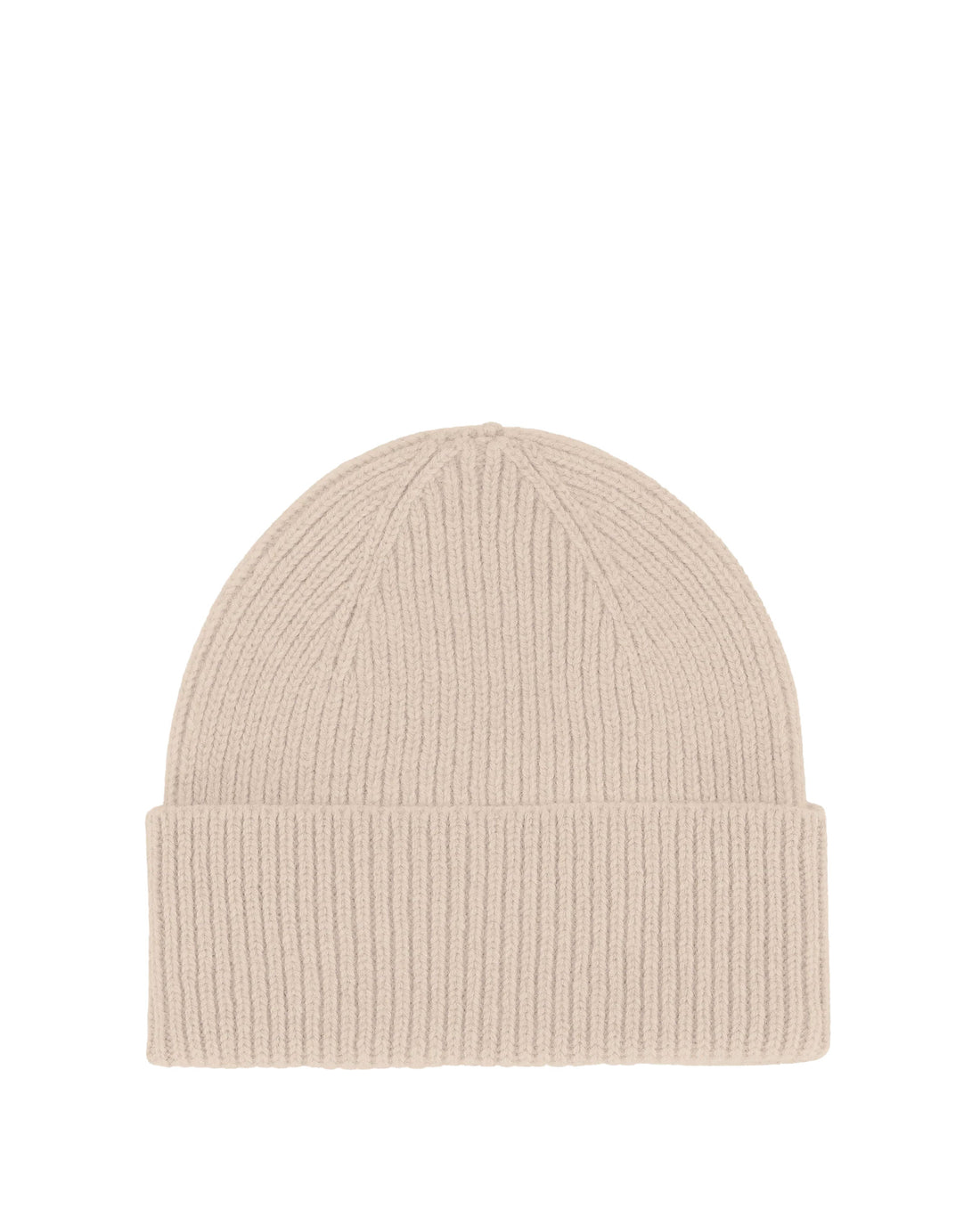 Merino Wool Beanie - Ivory White