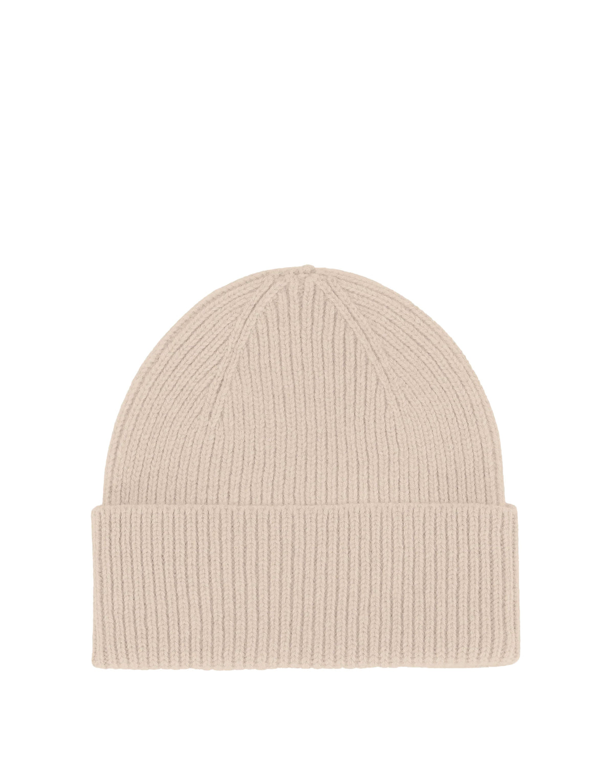 Merino Wool Beanie - Ivory White