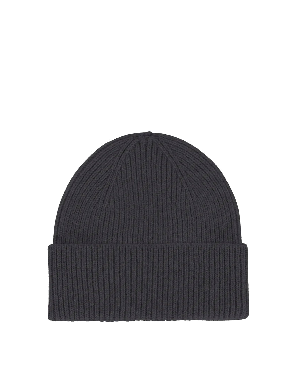 Merino Wool Beanie - Lava Grey