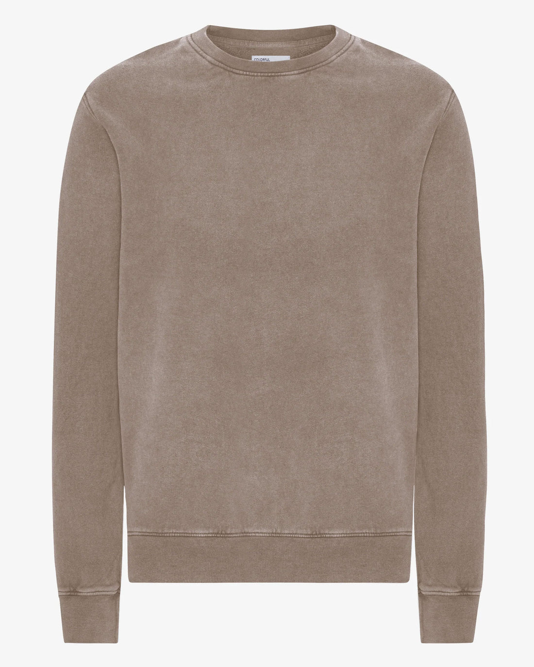 Classic Organic Crew - Faded Khaki