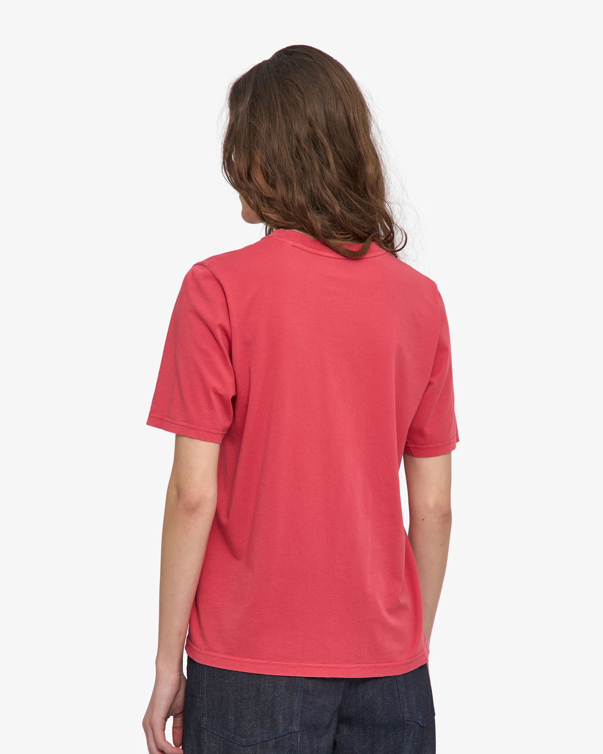 Women Light Organic Tee - Faded Red