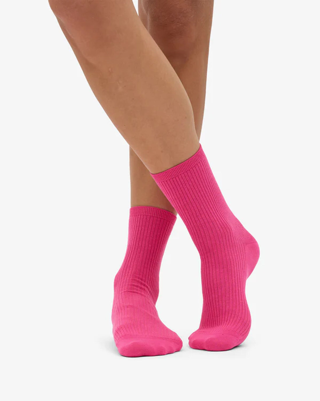 Women Classic Organic Sock - Bubblegum Pink