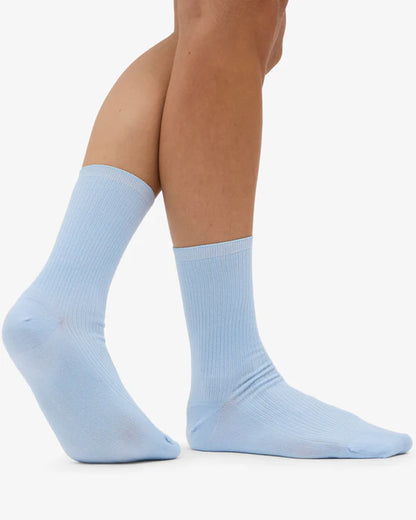 Women Classic Organic Sock - Polar Blue