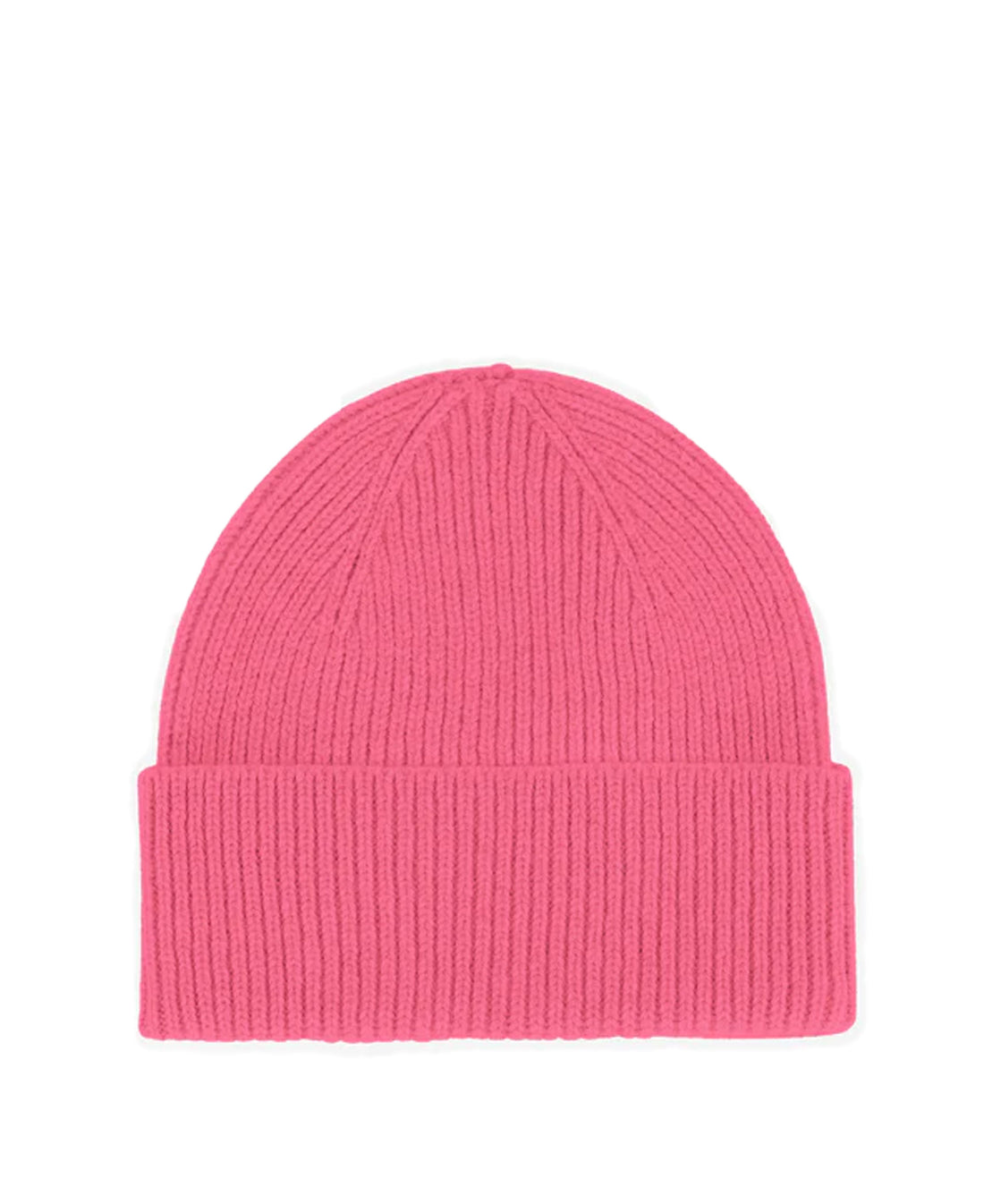 Merino Wool Beanie - Bubblegum Pink
