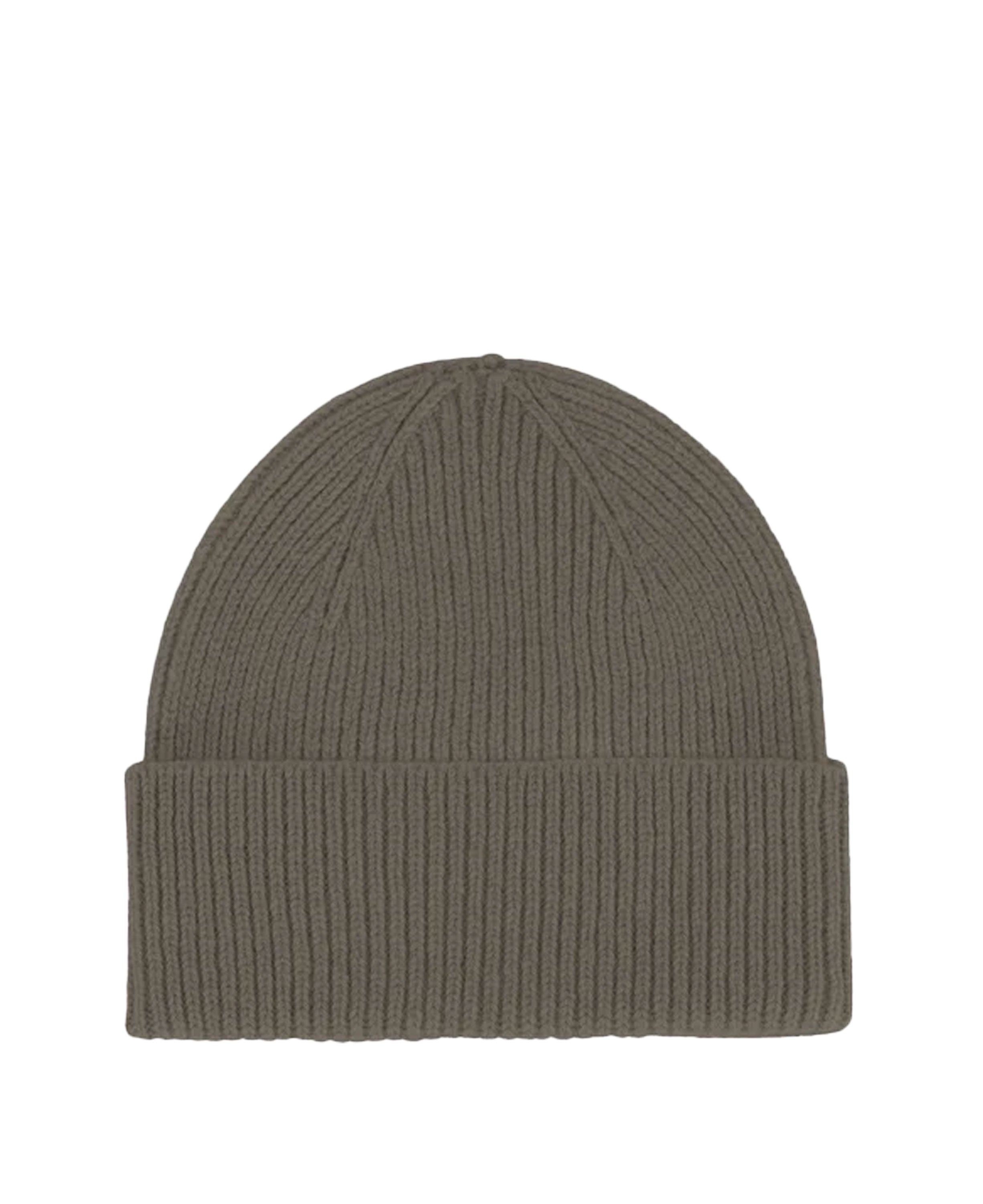 Merino Wool Beanie - Dusty Olive