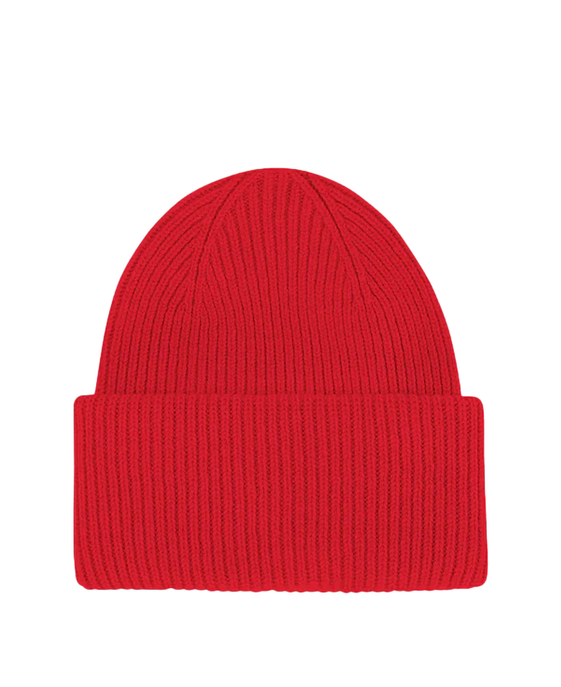 Merino Wool Hat - Scarlet Red