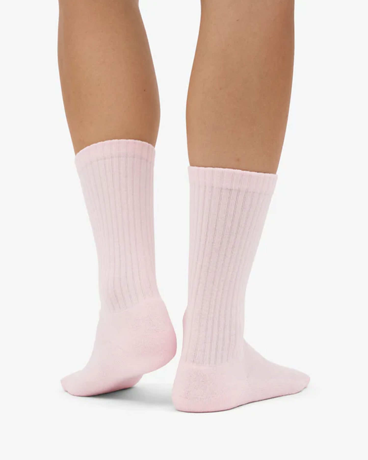 Organic Active Sock - Faded Pink