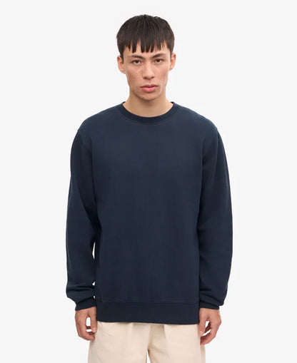 Classic Organic Crew - Navy Blue