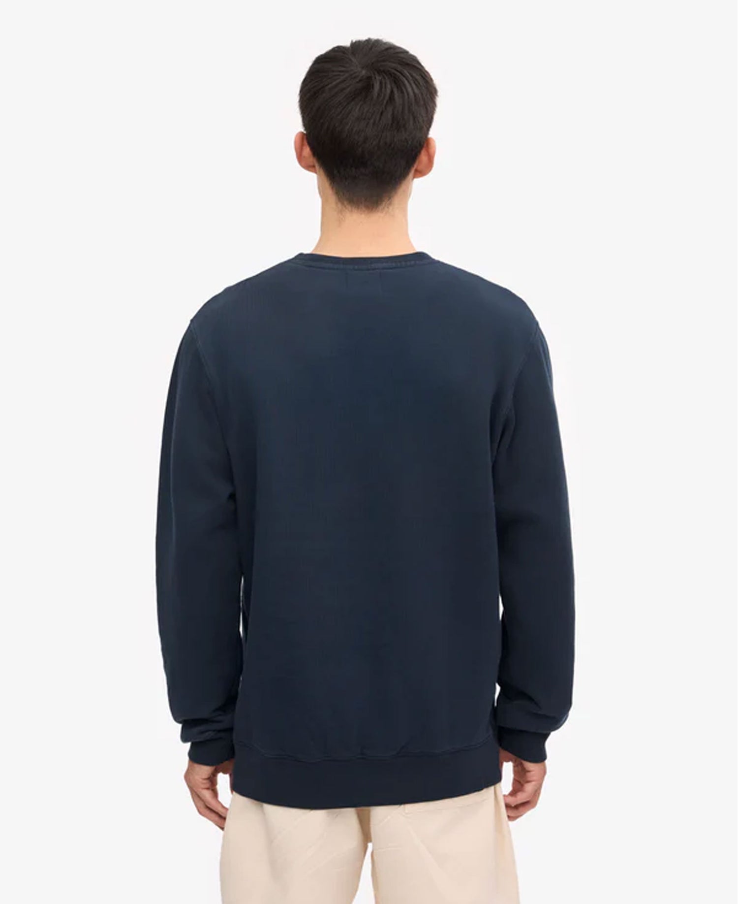 Classic Organic Crew - Navy Blue