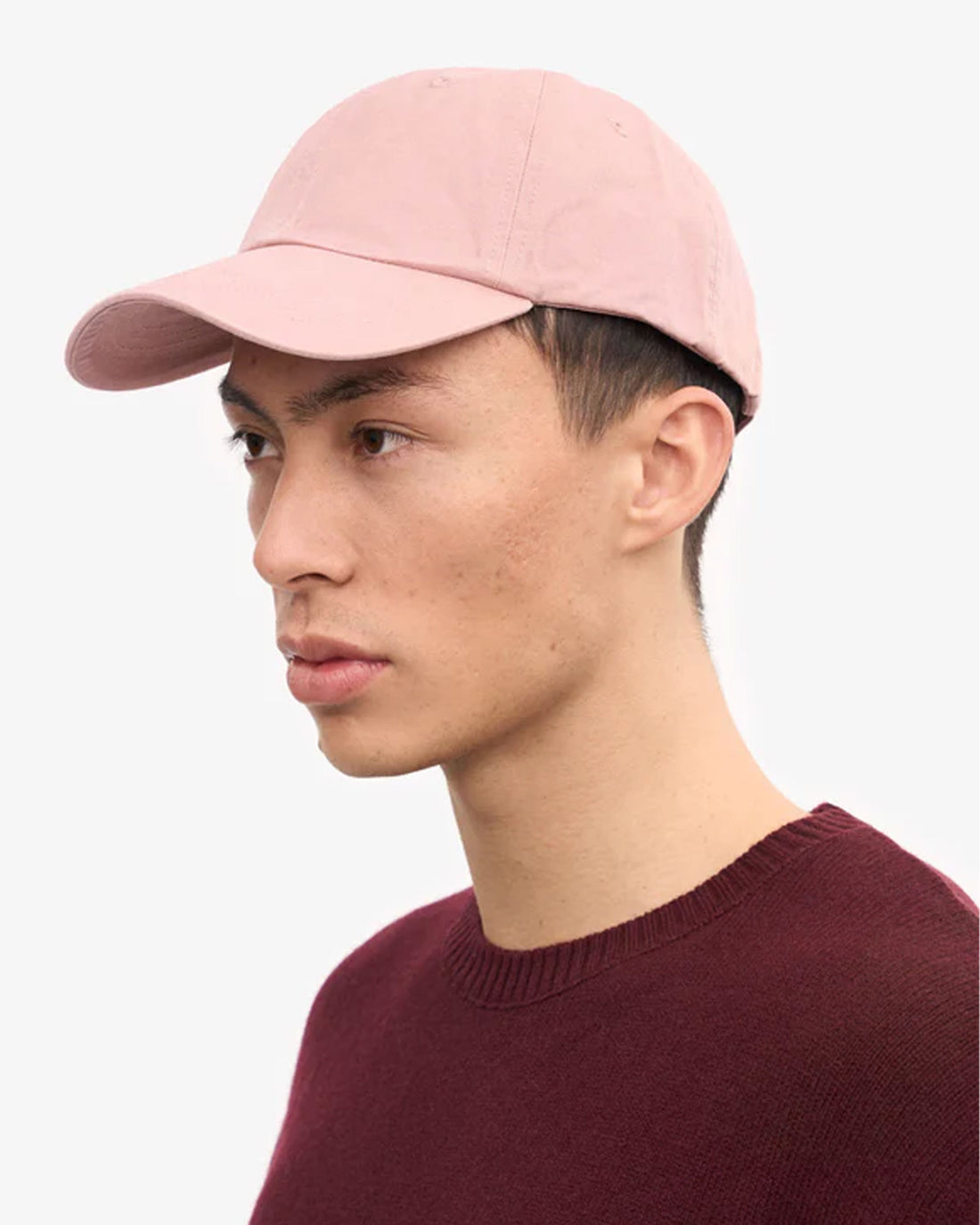 Organic Cotton Cap - Faded Pink