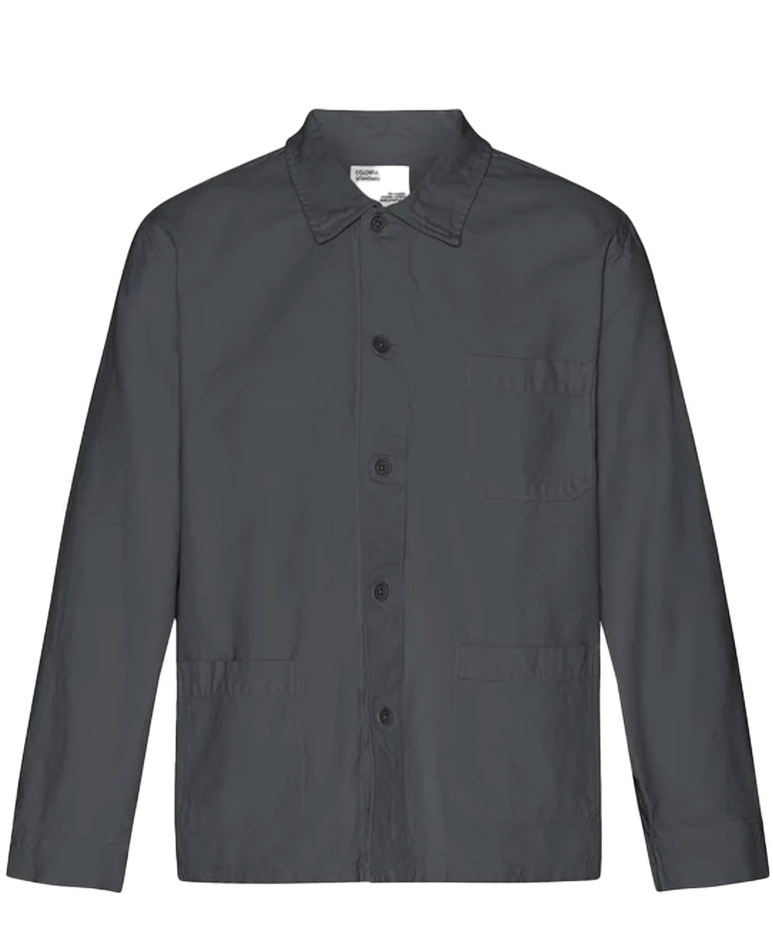 Organic Workwear Jacket - Lava Grey