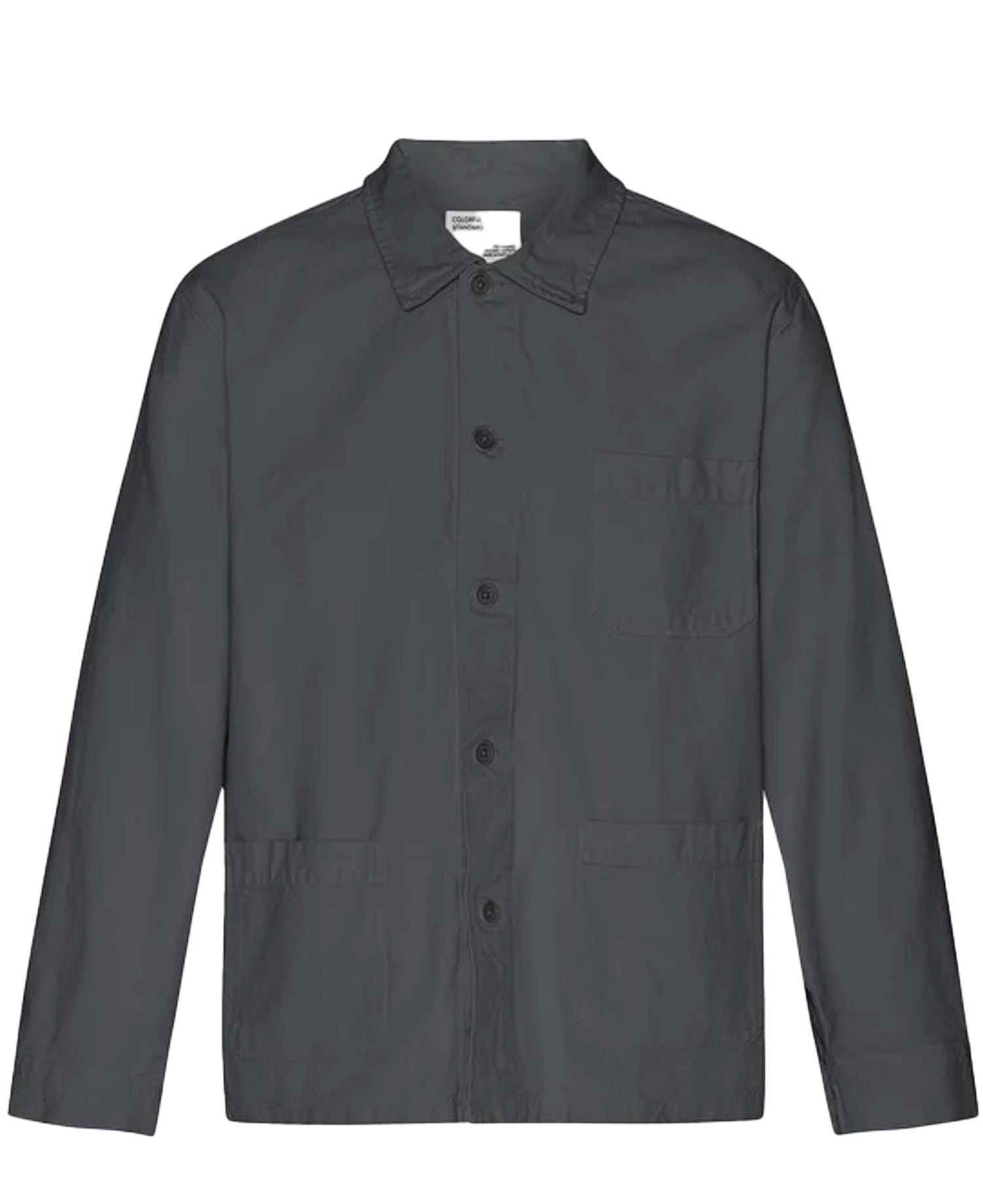 Organic Workwear Jacket - Lava Grey