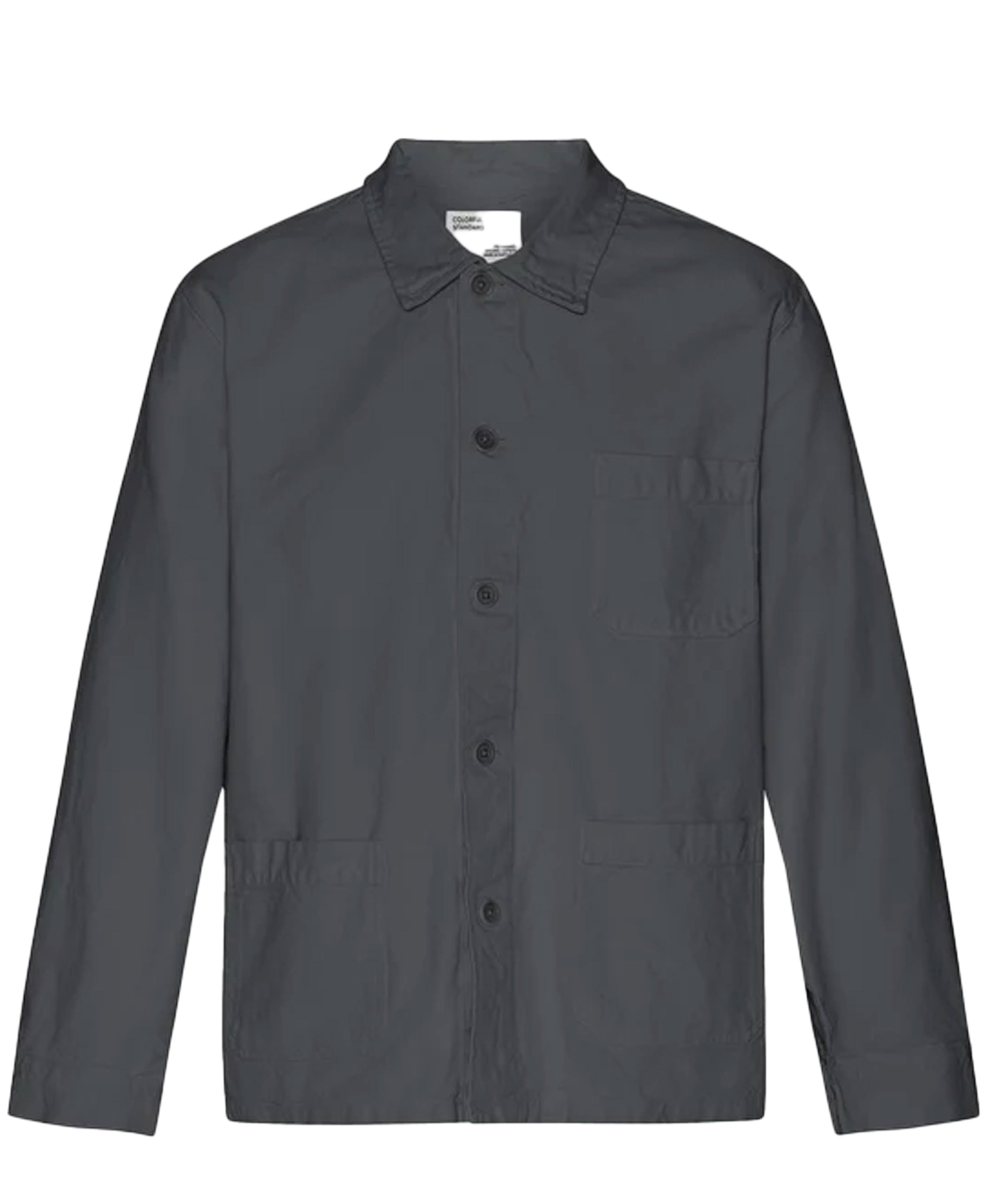 Organic Workwear Jacket - Lava Grey