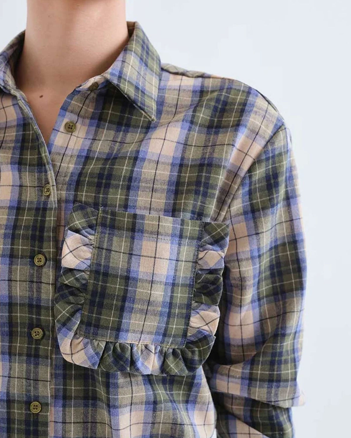 Checked Cotton Shirt - Cuadros 6