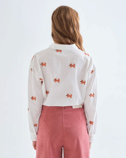 Fox Shirt - White