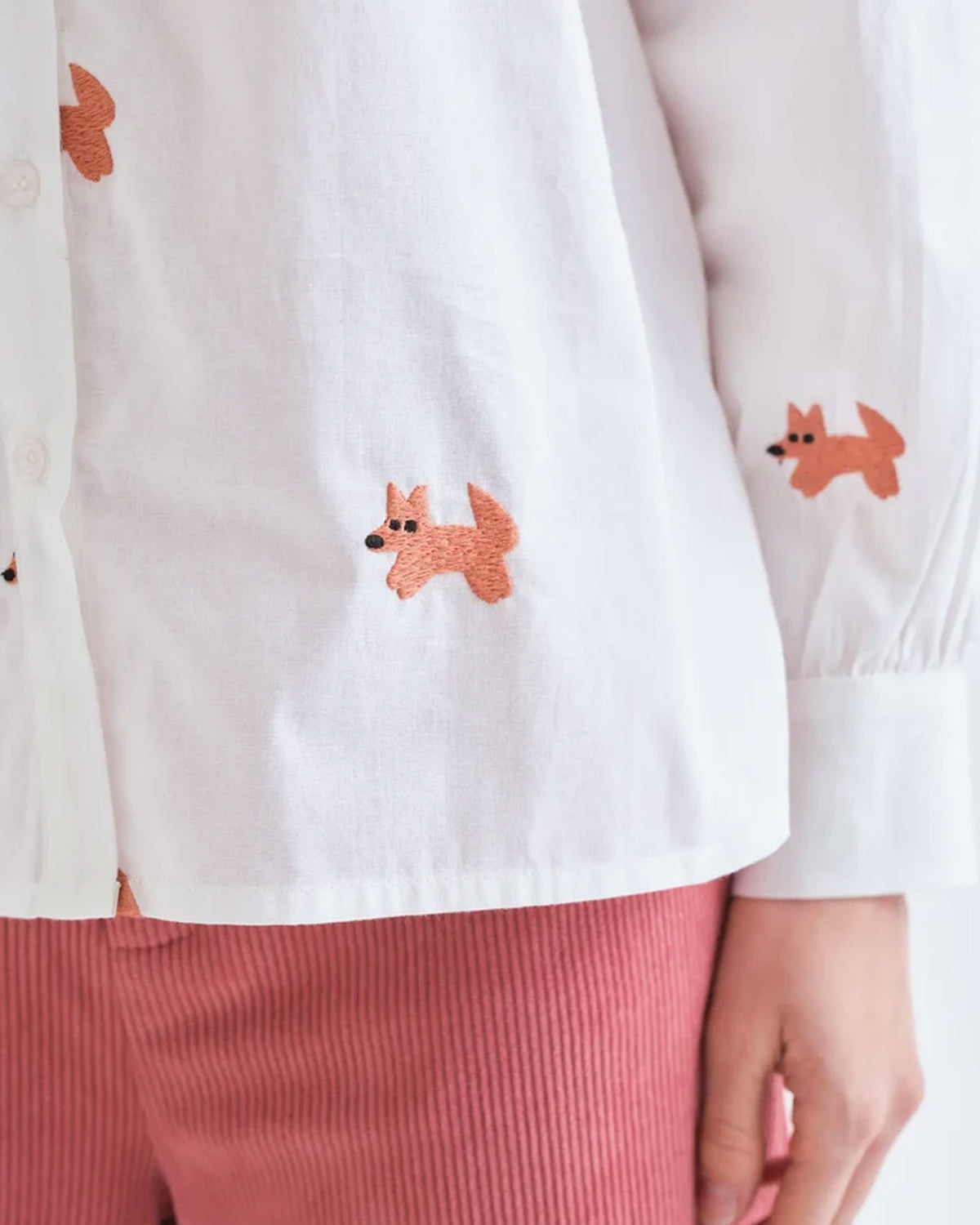 Fox Shirt - White