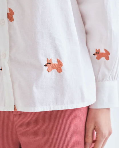 Fox Shirt - White