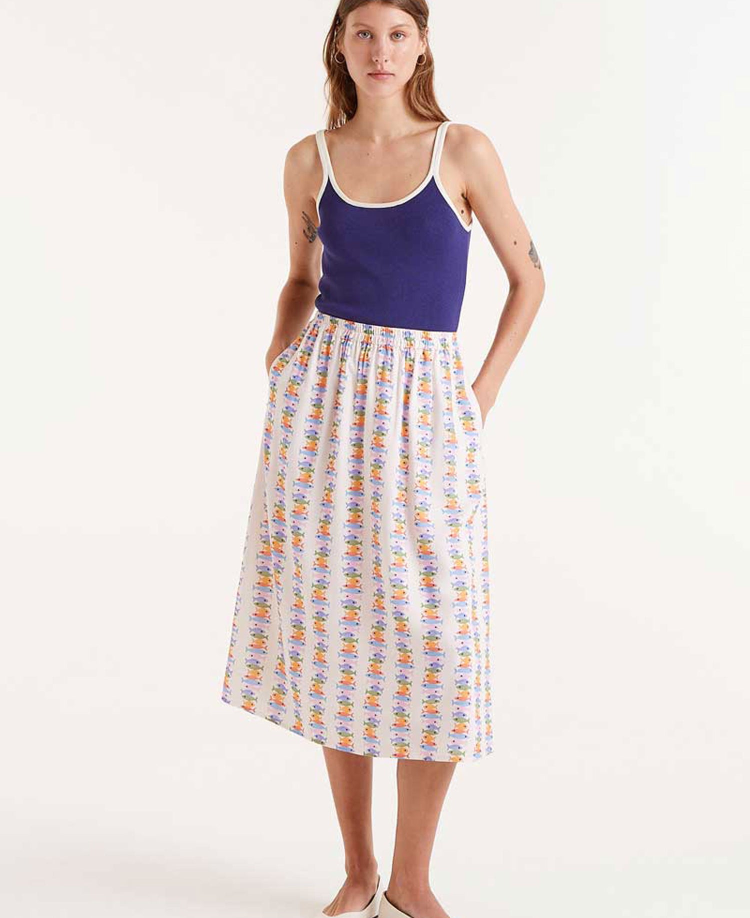 Midi Skirt - Conversational