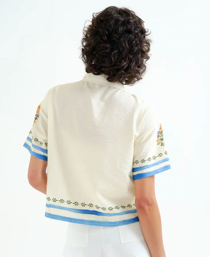 Palm And Mermaid Shirt - Conversational