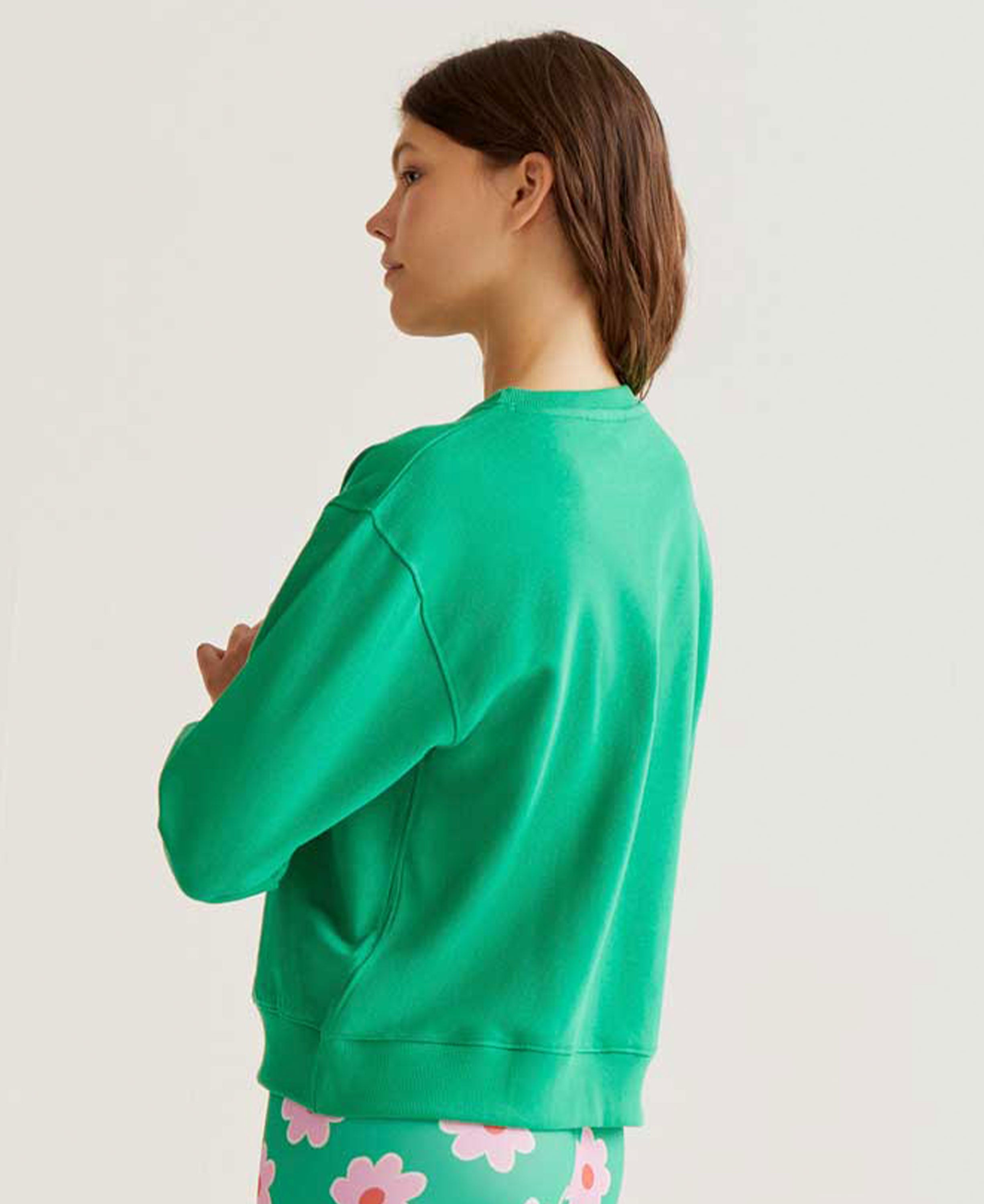 Cotton Sweatshirt - Green
