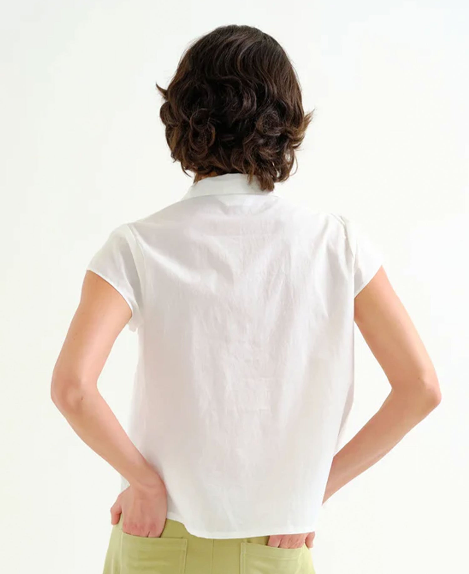 Red Lobster Cotton Shirt - Ecru