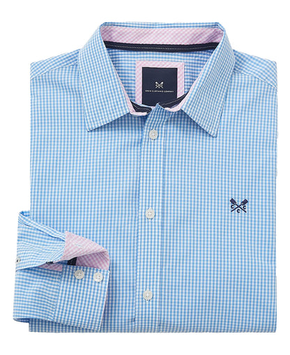 Gingham Shirt - Sky Blue