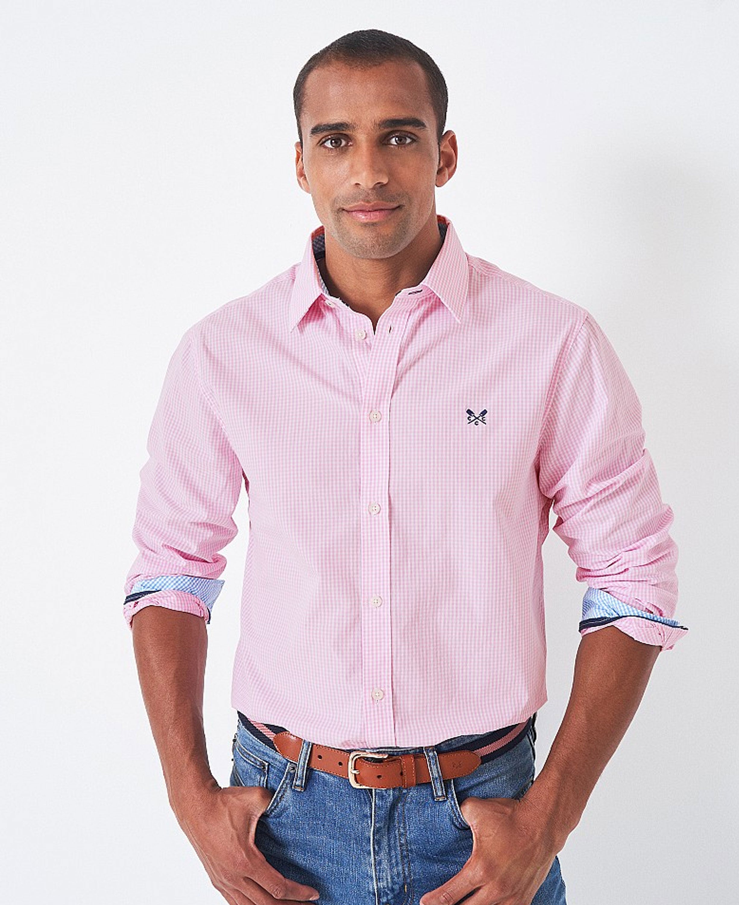 Gingham Shirt - Classic Pink