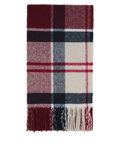 Deanna Tartan Scarf - Light Cardinal Tartan
