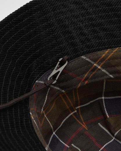 Delilah Waxed Bucket Hat - Olive