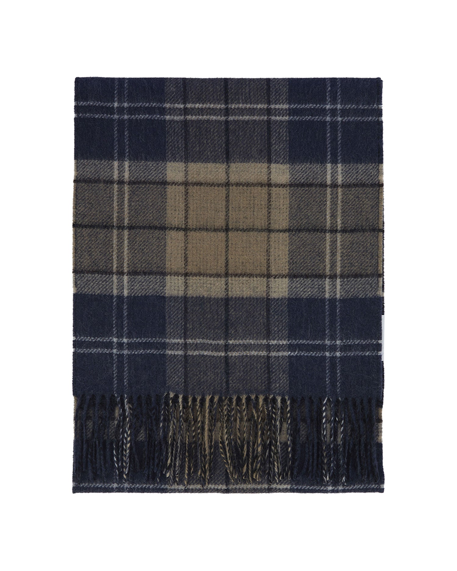 Dramside Reversible Scarf - Birchwood Dress Tartan