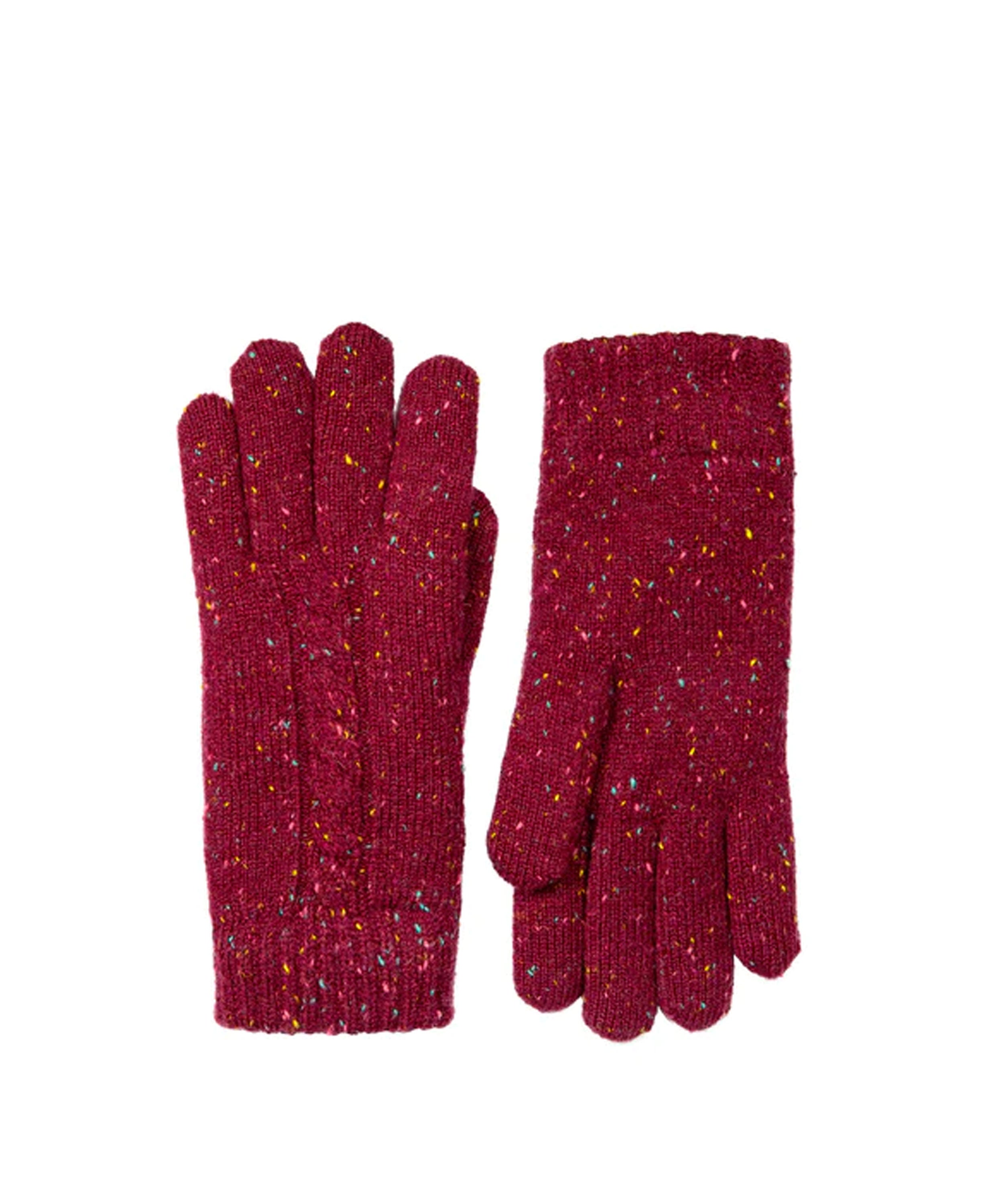 Cable Knit Gloves - Shiraz