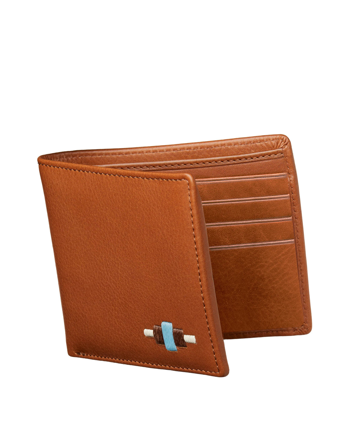 Dinero Card Wallet - Tan Leather