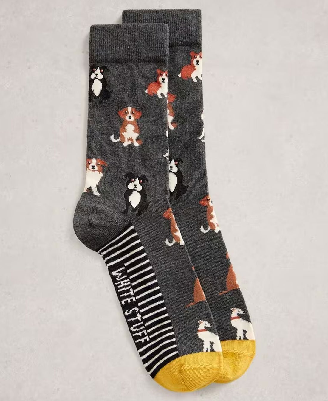 Dogs In A Cracker - Grey Multi