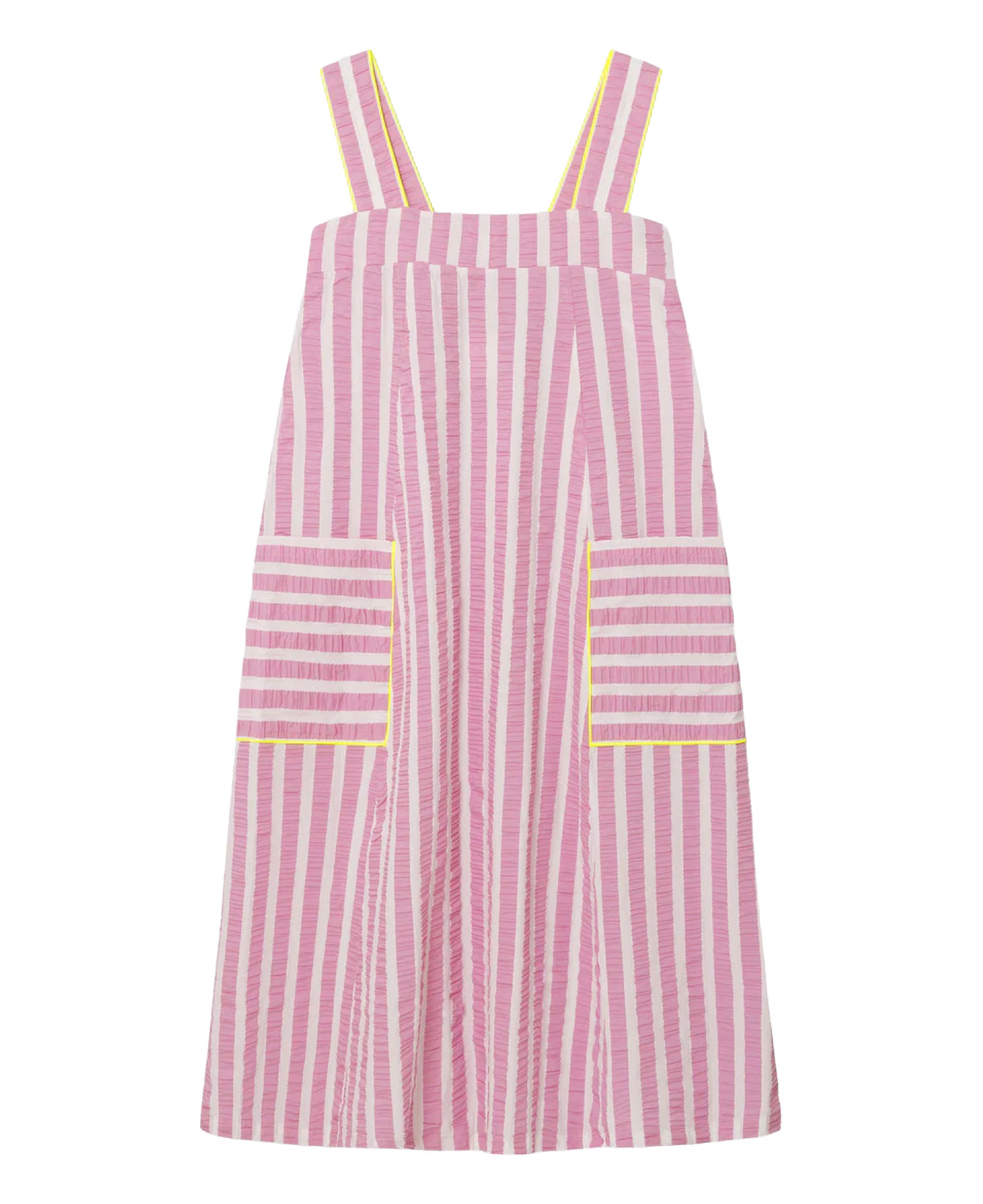 Lemonade Dress - Rose Stripes