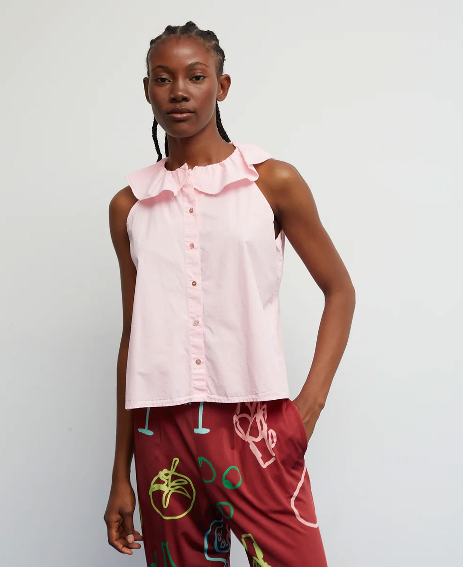 Pesto Shirt - Rosa Rose