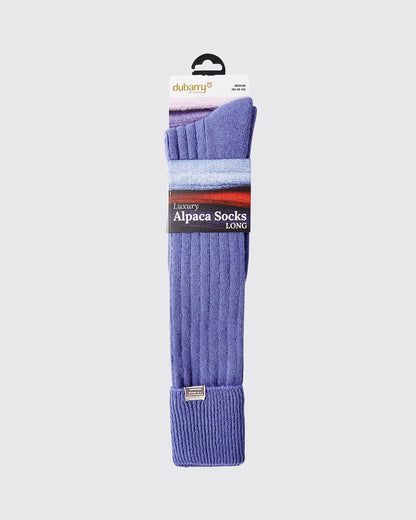 Alpaca Socks - Sky