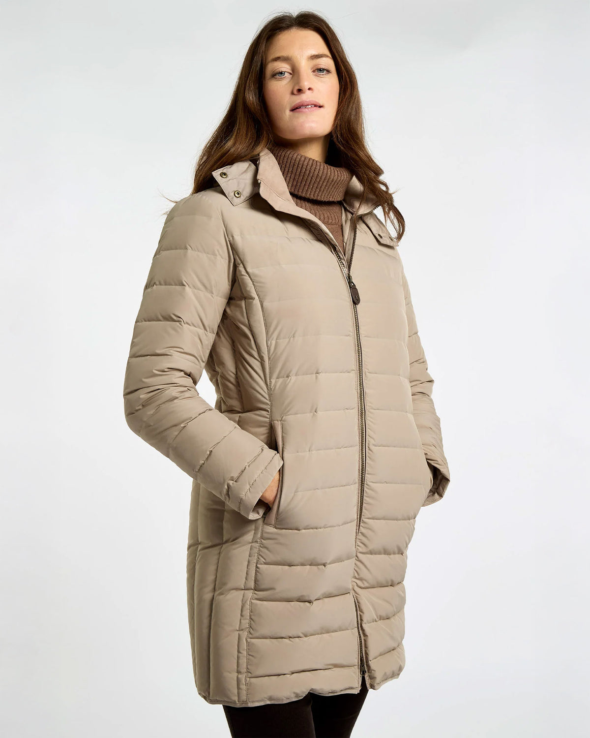 Ballybrophy Quilted Jacket - Oat