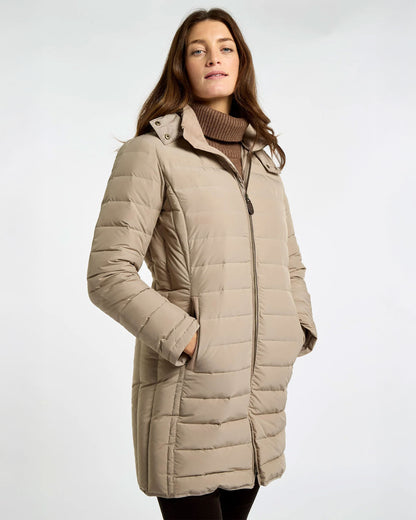 Ballybrophy Quilted Jacket - Oat