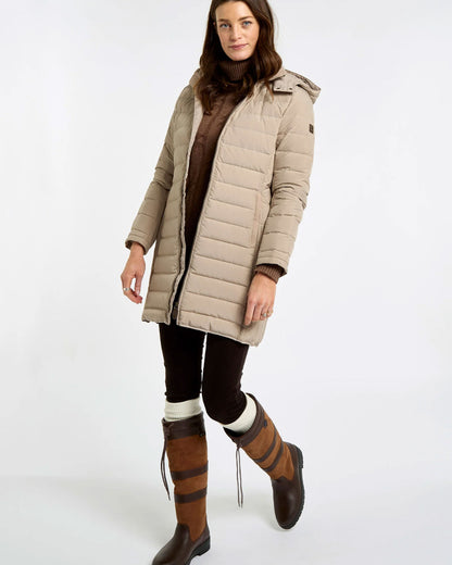 Ballybrophy Quilted Jacket - Oat