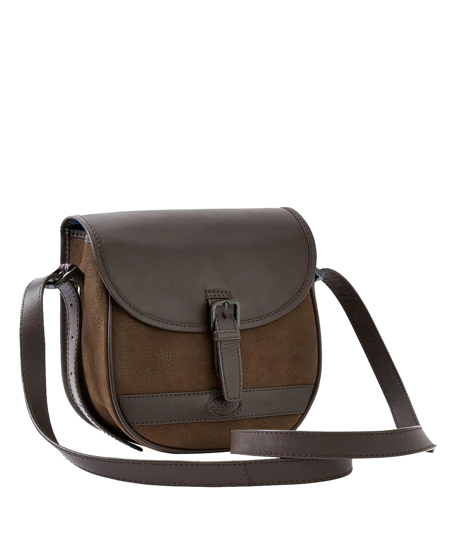 Clara Leather Saddle Bag - Walnut