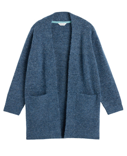 Erin Long Line Cardi - Dark Blue