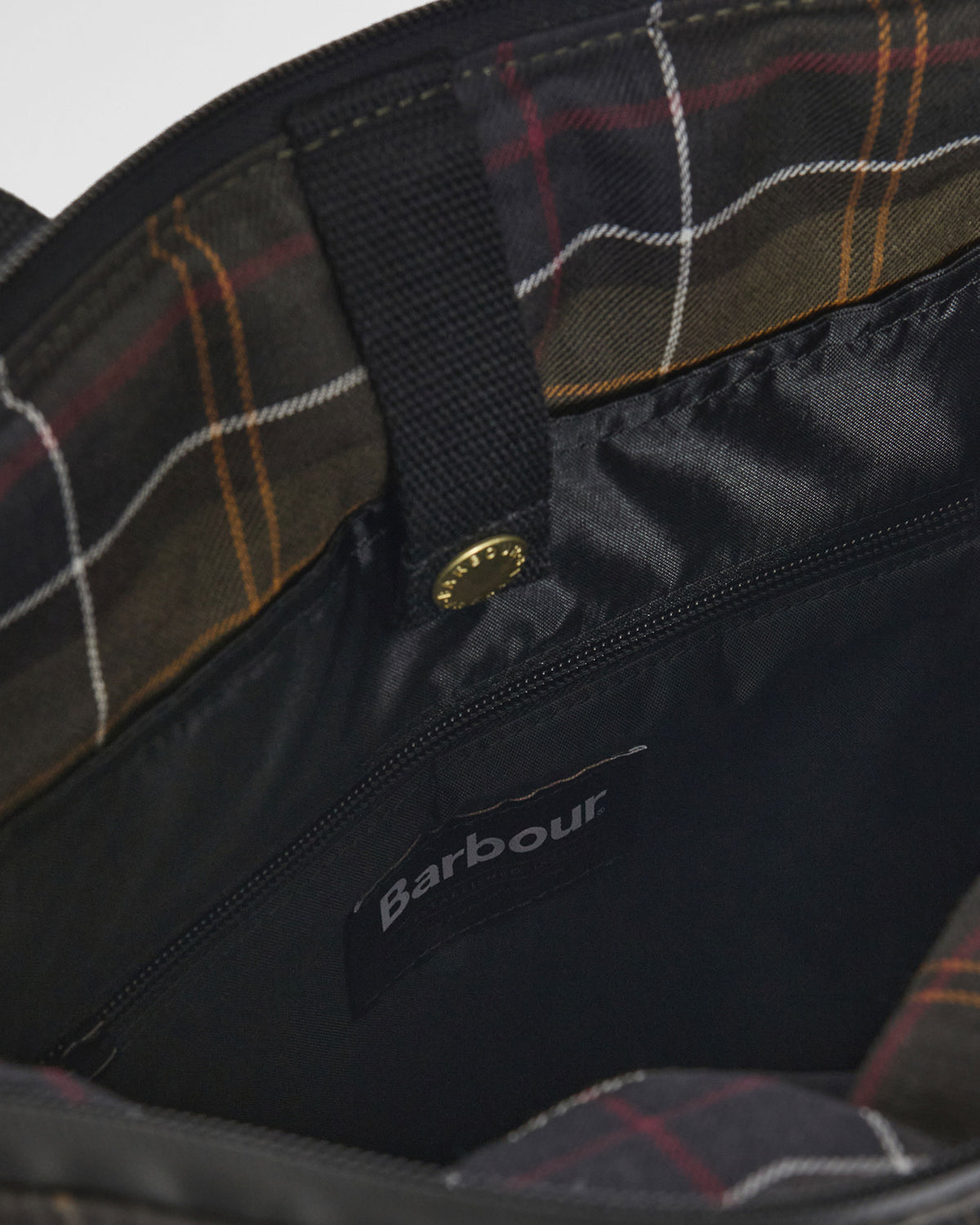 Field Tartan Wax Backpack - Dark Classic Tartan