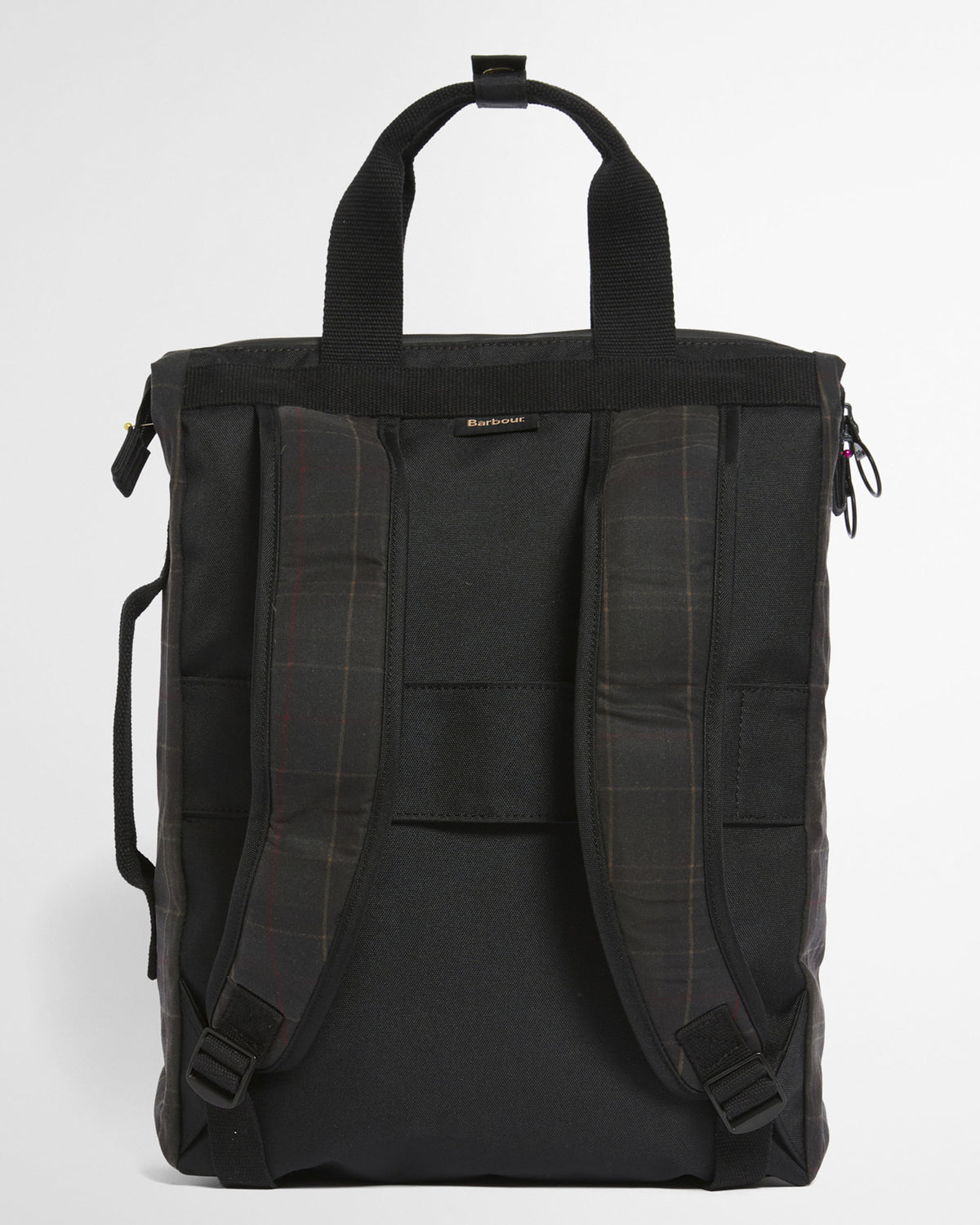 Field Tartan Wax Backpack - Dark Classic Tartan