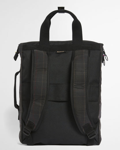 Field Tartan Wax Backpack - Dark Classic Tartan