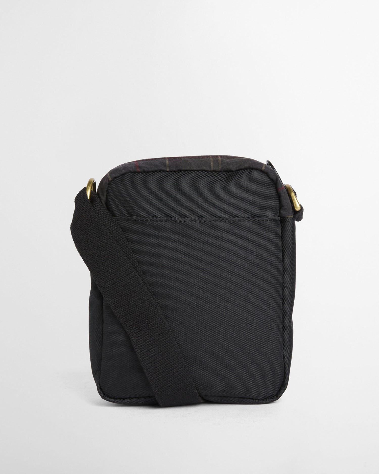 Field Tartan Wax Crossbody Bag - Dark Classic Tartan