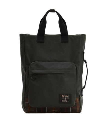 Field Waxed Backpack - Sage/Classic